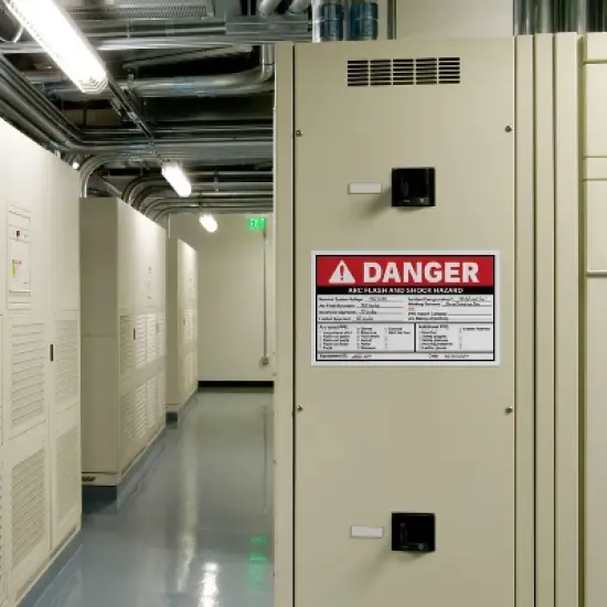 Avery Arc Flash/Shock Danger Labels, Waterproof, UV Resistant, Preprinted, Handwrite-Only, 4.75" x 7.75", 100 Warning Decal Labels image {4}