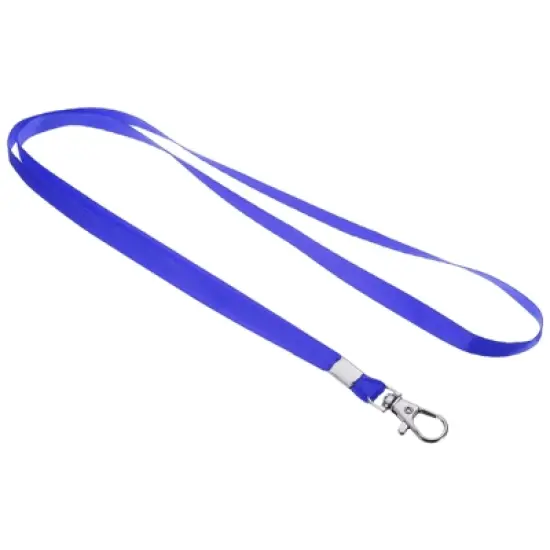 Unique Bargains Polyester Wear-resistant Lightweight ID Card Neck Lanyards with Hooks 20 Pcs image {4}
