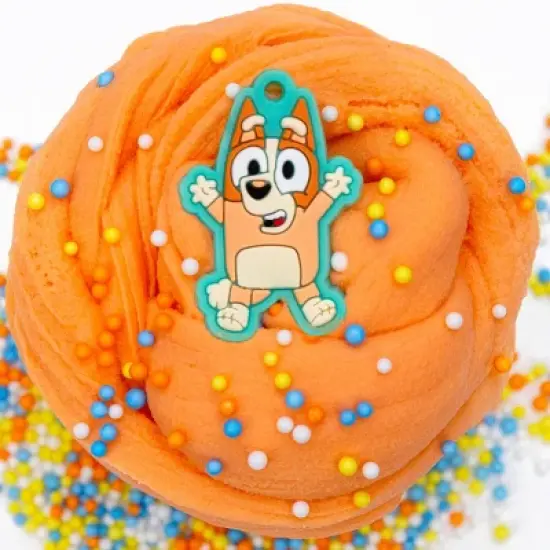 Bluey Slimygloop Scented Slime Dome Jar - Orange: Sensory Development, 8 oz, 1 Piece image {2}