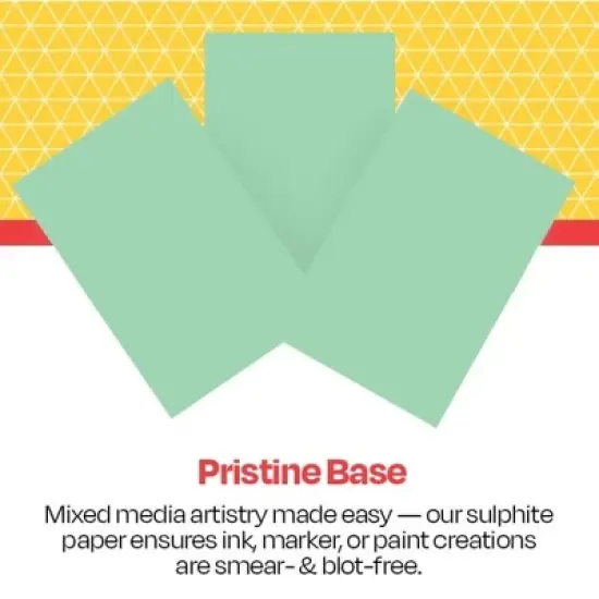 School Smart Folding Bristol Board, 12 x 18 Inches, Green, Pack of 100 image {1}