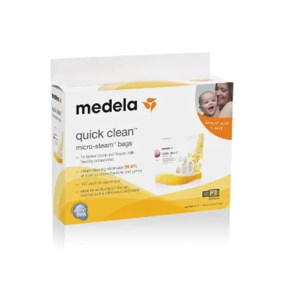 Medela Quick Clean Micro-Steam Sanitizing Bags image {2}