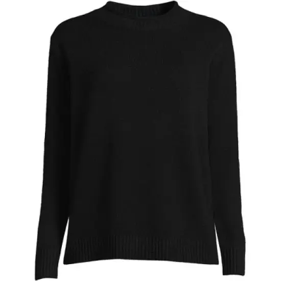 Lands' End Women's Cashmere Easy Fit Crew Neck Sweater image {6}