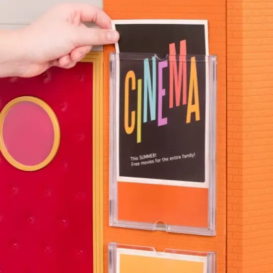 Our Generation Movie Theater Playset with Electronics for 18" Dolls - OG Cinema image {8}