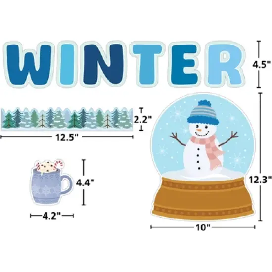 Teacher Created Resources&reg; Warm Winter Wishes Create & Decorate Quick Kit image {3}