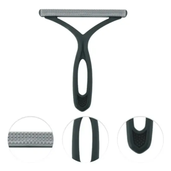 Unique Bargains Durable Double-Sided Pet Hair Remover 1 Pc image {2}
