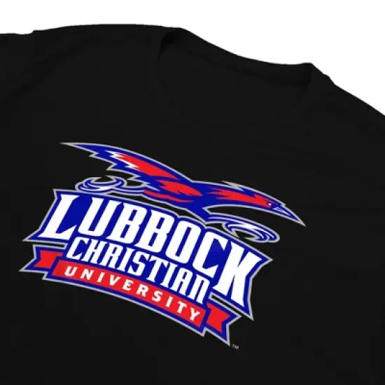 Men's Campus Lab Lubbock Christian University Men's Sport Active T-Shirt Primary Logo image {4}