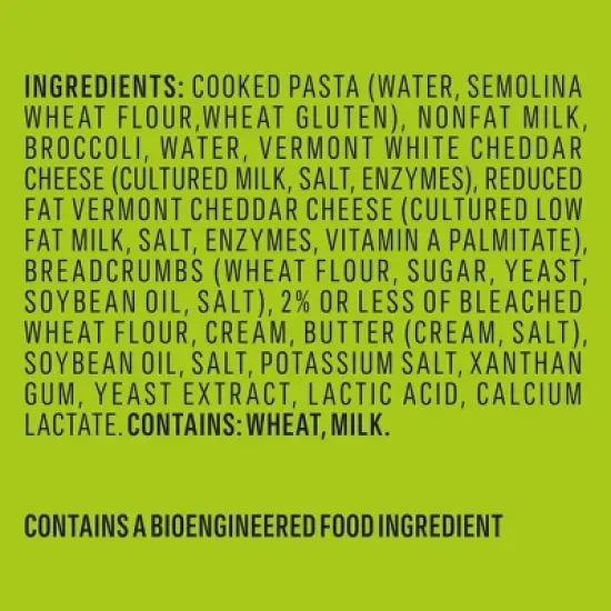 Vital Pursuit High Protein Vermont White Cheddar Mac and Cheese Broccoli Bowl Frozen Meal - 9.5oz image {8}