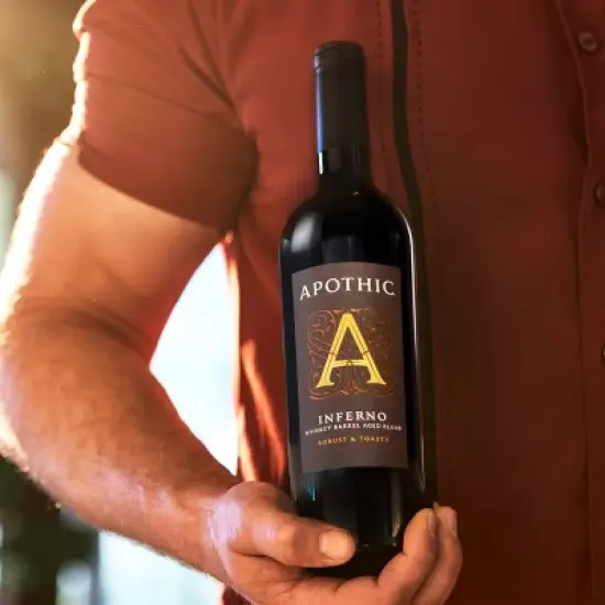 Apothic Inferno Red Blend Red Wine - 750ml Bottle image {3}