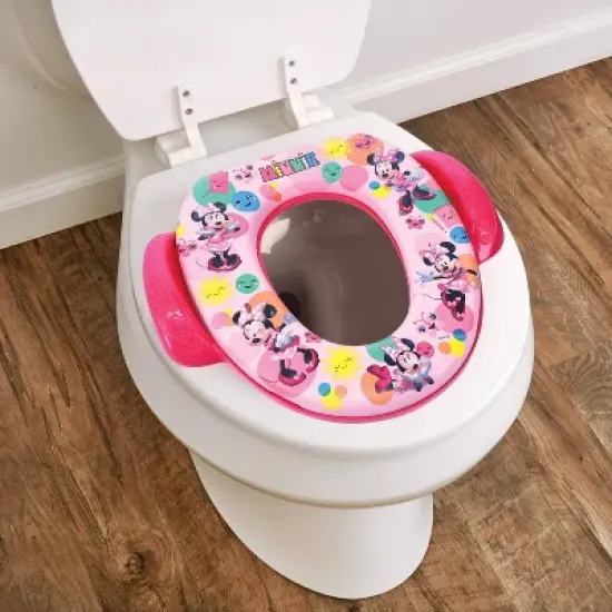 Disney Baby Minnie "Pop Attitude" Soft Potty Seat with Potty Hook image {6}