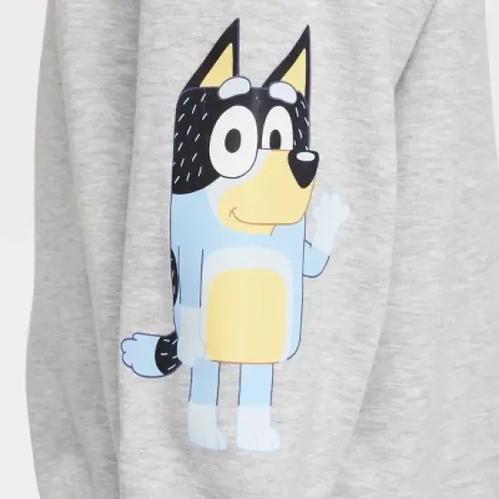 Women's Bluey Graphic Sweatshirt - Gray image {3}