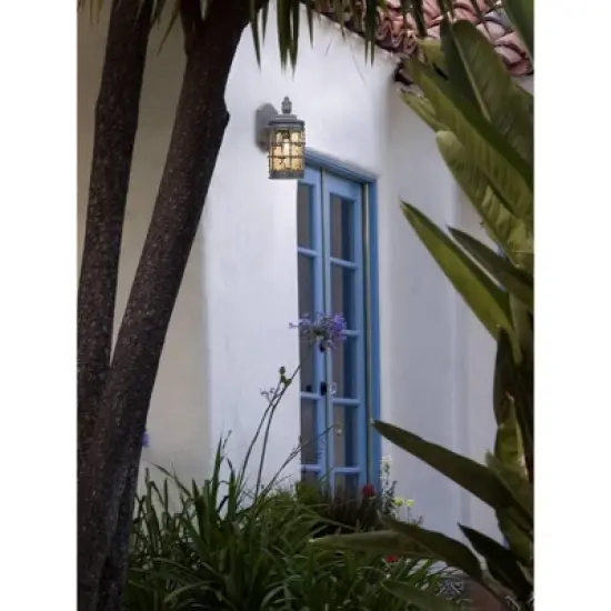 Minka Lavery Mallorca Collection 16" High Iron Outdoor Wall Light image {2}