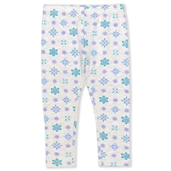 Disney Frozen Girl's 2-Pack Believe In The Journey Elsa Pullover Hoodie and Snowflake Legging Pant for Kids image {2}