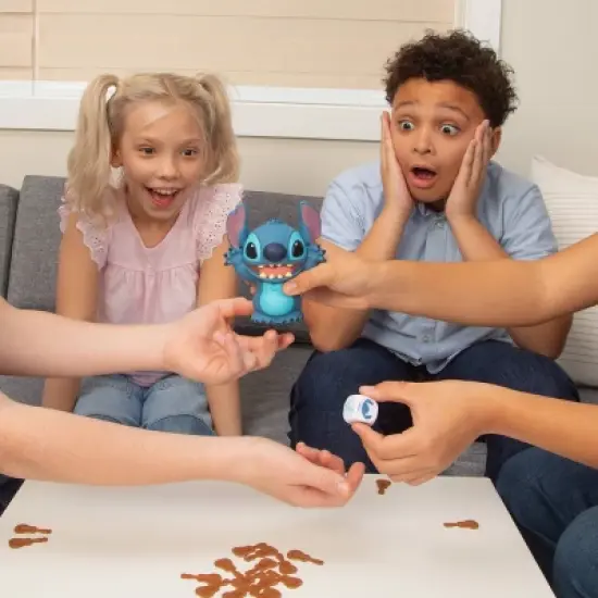 Disney Laughing Stitch Game: Includes Cards, Dice, Doll; Creative Thinking Board Game; 2+ Players; 15-Min Play image {4}