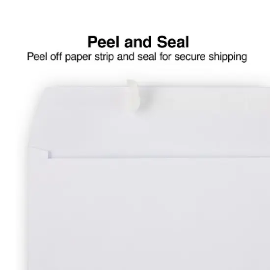 MyOfficeInnovations EasyClose Business Envelopes #9 3 7/8" x 8 7/8" White 500/BX 570235 image {1}