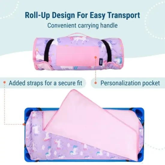Wildkin Kids Quilted Nap Mat image {3}