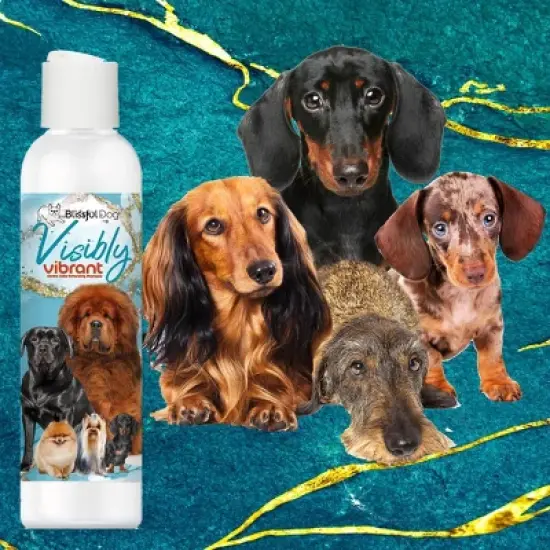 The Blissful Dog Visibly Vibrant Coat Enhancing Dog Shampoo image {2}