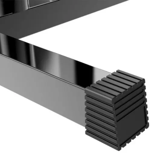 Yaheetech 2" Olympic Plate & Bar Holder Weight Bumper Plates Tree Stand Rack Black image {6}