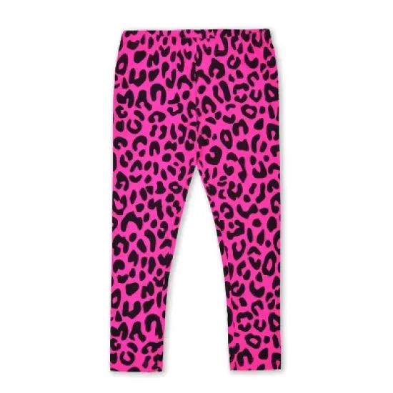 LOL Surprise Girl's LOL Dolls Coordinates, Short Sleeve Tee, Zip Up Hooded Jacket, and Leopard Printed Legging Pants Set for kids image {5}