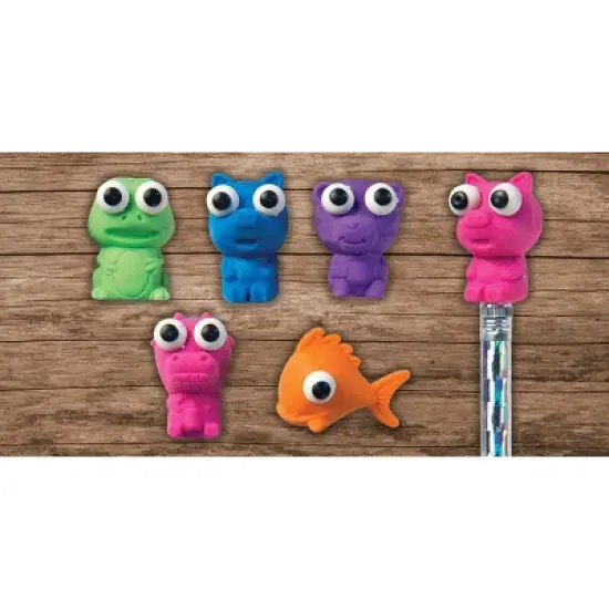 Geddes Here's Looking At You Eraser Toppers - 50 per bag image {4}