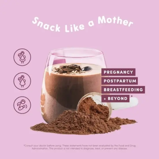 Oat Mama Power Protein Powder - Chocolate - 3.6oz image {2}