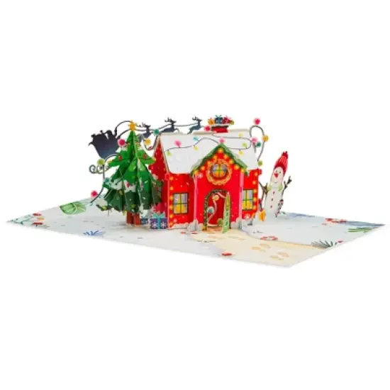 Frndly by Paper Love Cozy Christmas Home Pop Up Christmas Card image {6}