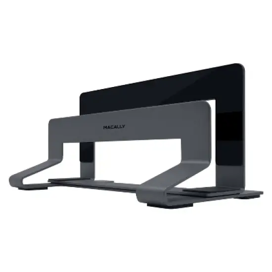 Macally Vertical Laptop Aluminum Stand image {4}
