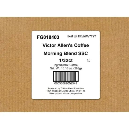 Victor Allen's Coffee Morning Blend, Light Roast, 32 Count, Single Serve Coffee Pods for Keurig K-Cup Brewers image {6}