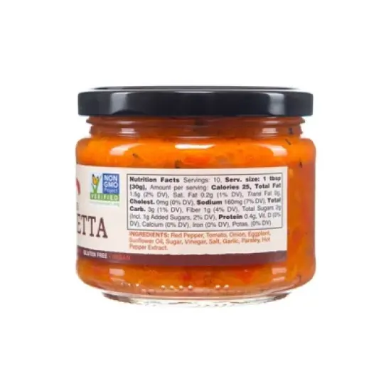 Pickerfresh Roasted Red Pepper Bruschetta - Case of 6/10 oz image {3}