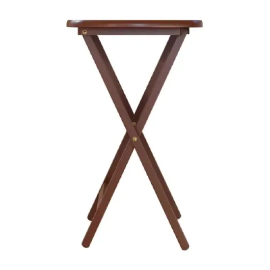 5pc Lucca TV Set Walnut Finish - Winsome image {6}