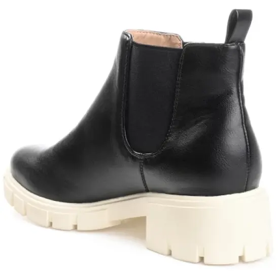Journee Collection Womens Rorke Tru Comfort Foam Pull On Block Heel Booties image {6}