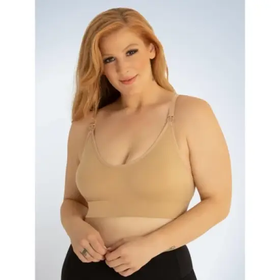 Leading Lady The Ashley - Seamless Comfort Maternity Nursing Bra image {1}