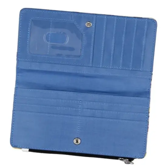 Naruto Shippuden Chibi Figures Snap Closure Faux Leather Wallet For Women White image {3}