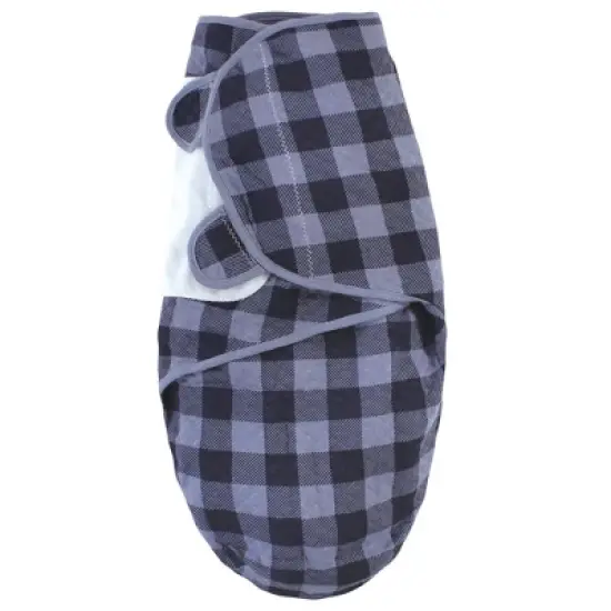 Hudson Baby Infant Boy Quilted Cotton Swaddle Wrap 3pk, Moose Bear, 0-3 Months image {3}