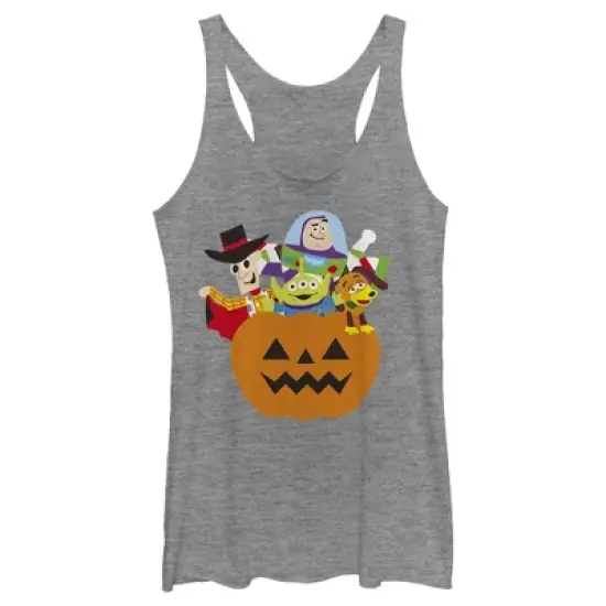 Women's Toy Story Halloween Toy Treats Racerback Tank Top image {3}