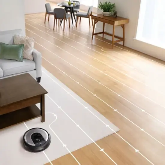 iRobot Roomba i6+ Wi-Fi Connected Robot Vacuum with Automatic Dirt Disposal image {3}