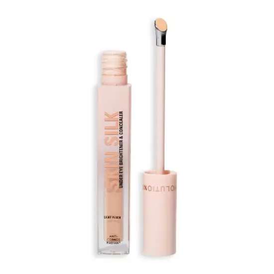 Makeup Revolution Skin Silk Serum Under Eye Brightener & Concealer - 0.13 fl oz image {9}