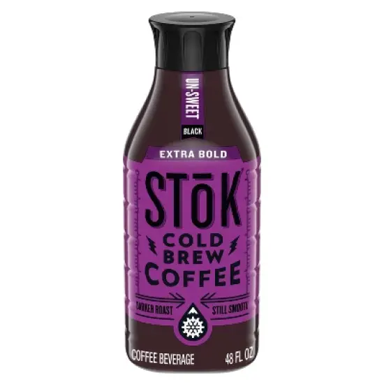 SToK Extra Bold Unsweetened Cold Brew Coffee - 48 fl oz image {13}