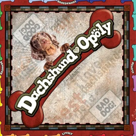 Late for the Sky: Dachshund-Opoly Monopoly Board Game image {4}