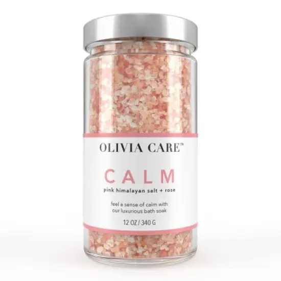 Olivia Care Rose Bath Salts - Calm - 12oz image {3}
