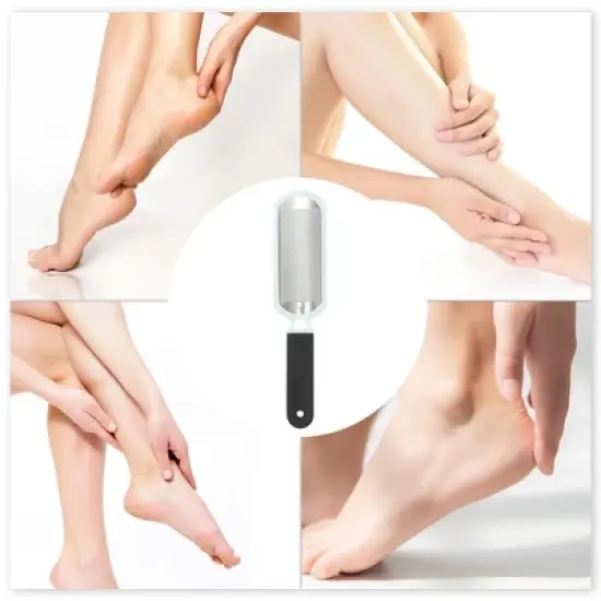 Unique Bargains Durable Oval Mesh Foot Scrubber 1 Pc image {5}