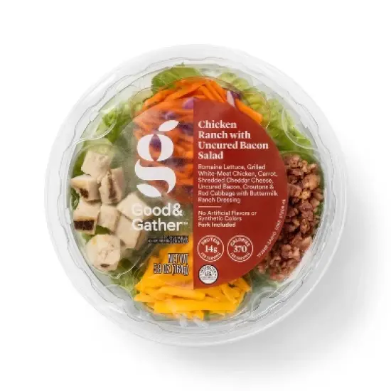 Chicken Ranch with Uncured Bacon Salad Bowl - 5.8oz - Good & Gather&trade; image {4}