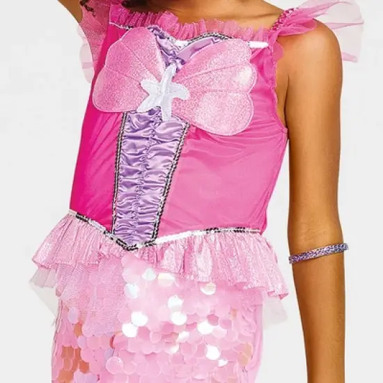 Kids' Pink Mermaid Costume Accessory Set - Hyde and EEK! Boutique&trade; image {2}