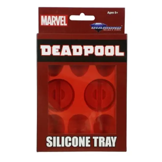 Diamond Select Marvel Deadpool Logo Silicone Tray image {1}