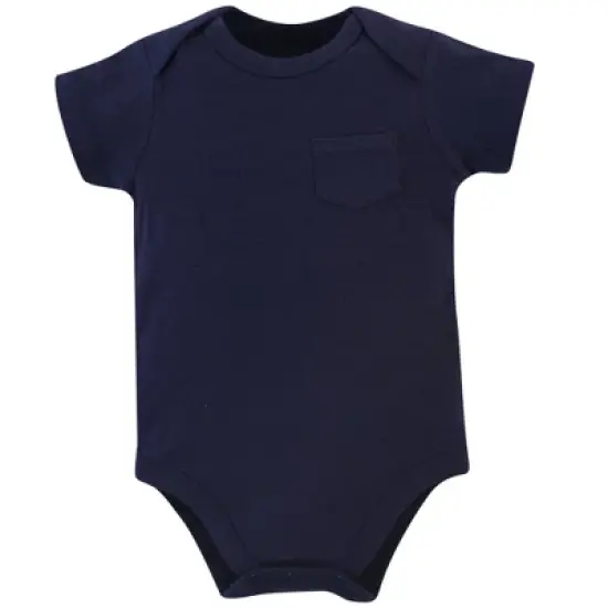 Touched by Nature Baby Boy Organic Cotton Bodysuits 5pk, Constellation image {1}