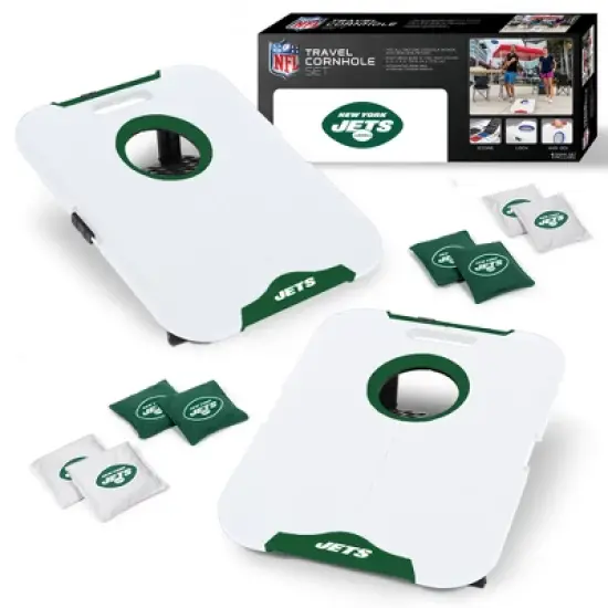 NFL New York Jets All-Weather Travel Cornhole Set image {6}