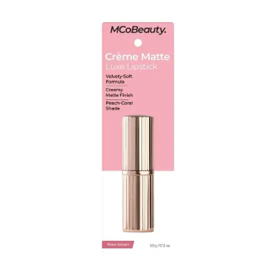 MCoBeauty Creme Matte Luxe Lipstick - 0.12oz image {10}