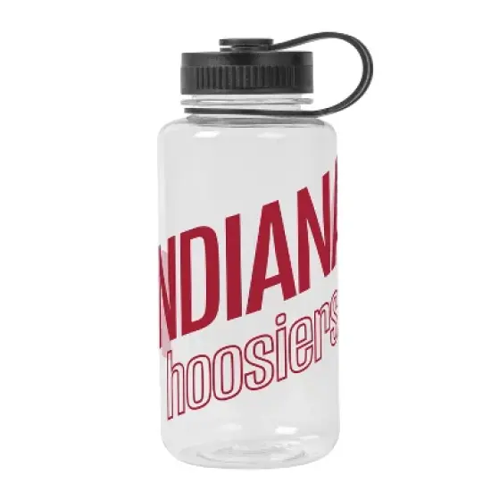 NCAA Indiana Hoosiers Portable Drinkware - 38oz: Plastic Water Bottle, Multicolor image {2}
