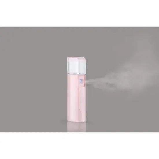 Prospera DL016-P Prospera Hand-Held Nano Mist Facial Steamer-Pink image {1}