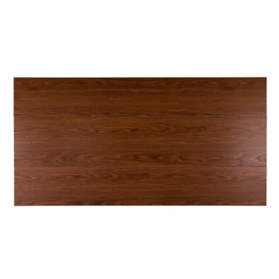 Driness Drop Leaf Dining Table Dark Tobacco - Holly & Martin image {8}