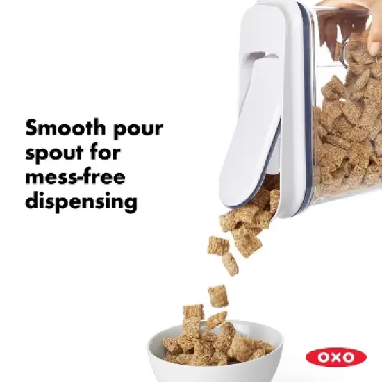 OXO POP 2.5qt Airtight Small Cereal Dispenser image {8}